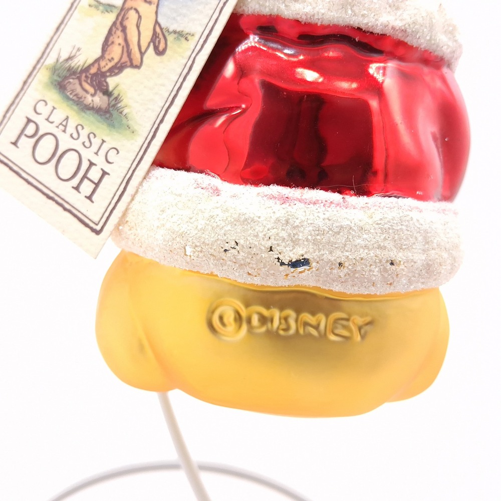 Disney Classic Winnie the Pooh 1997 Glass Christmas Ornament Germany - Picture 7 of 16